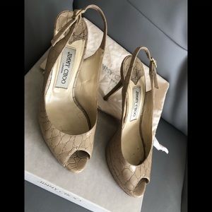 Jimmy Choo leather shoe size 36